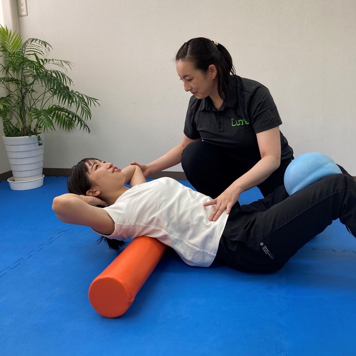 鍼灸治療中の写真