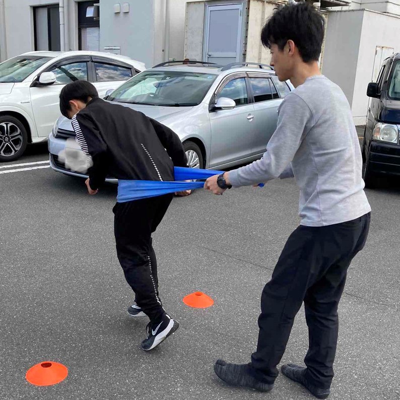 鍼灸治療中の写真